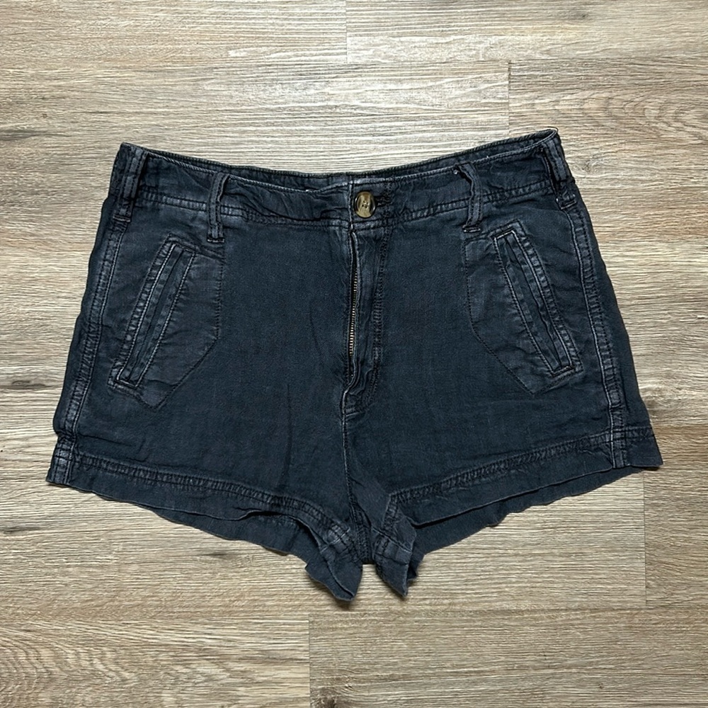 AMERICAN EAGLE Linen Blend Mini Shorts
